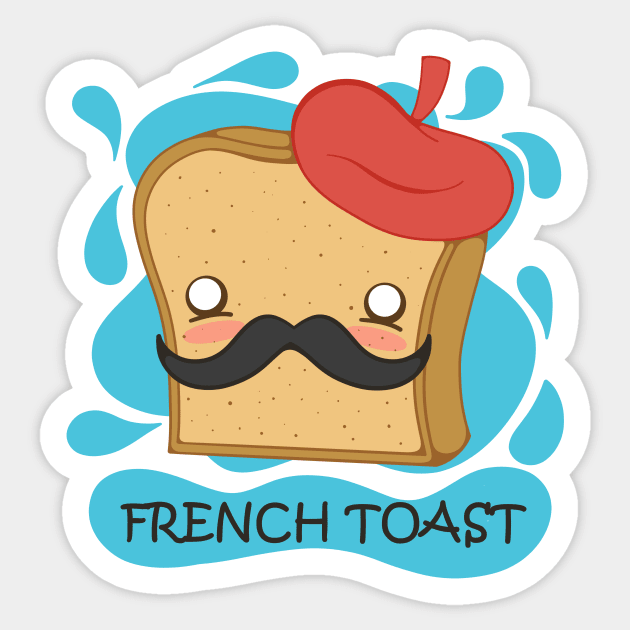 French Toast Sticker by TASCHE